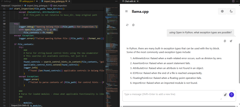 Using a Local LLM | Visual Studio Integration – Code Completion with ...